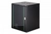 Digitus Szafa sieciowa wisząca Dynamic 19 16U rack 785x600x600mm, drzwi szyba, czarny, niezłożona, 60kg